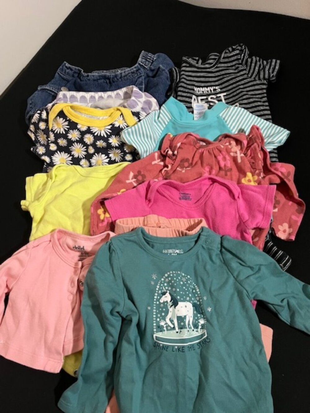 Lot of 11 Girls Clothes Size 6-9 Months